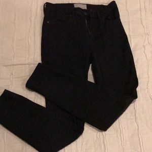 Everlane high rise black skinny jeans size 26